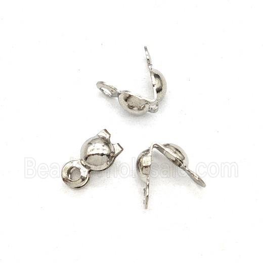 Copper Beadtips For Ballchain Platinum Plated