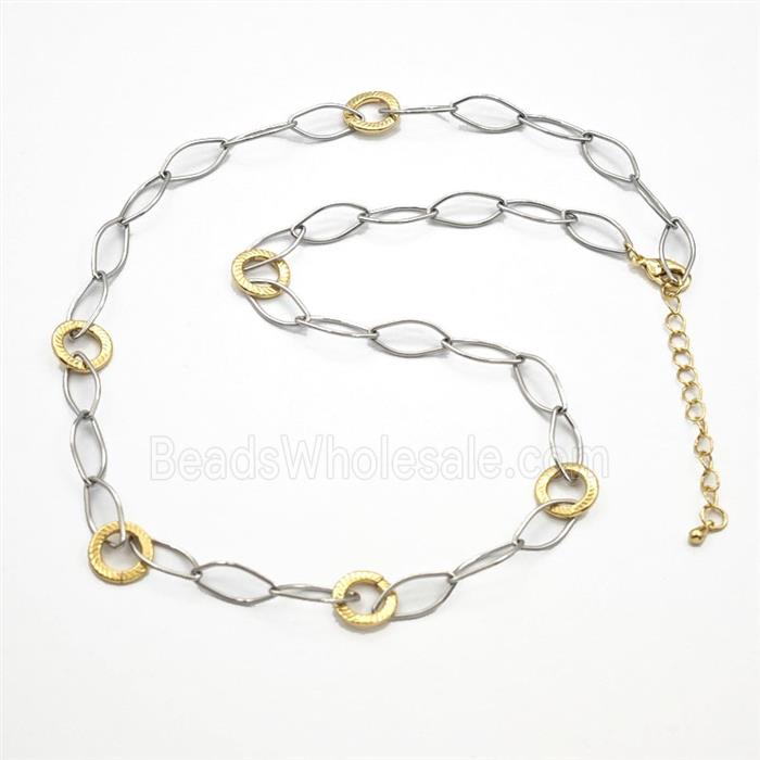 Copper Necklace Chain Gold Platinum Plated