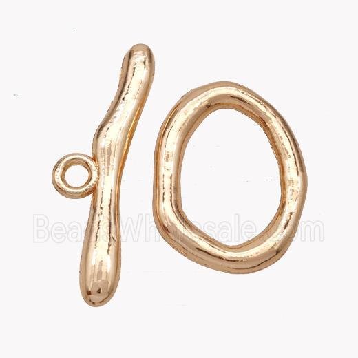 Copper Toggle Clasp Rose Gold