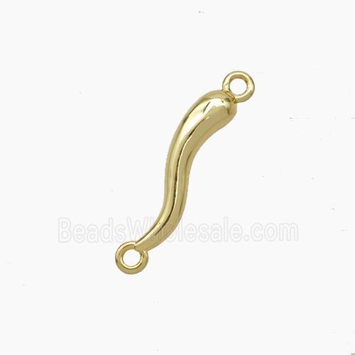 Copper Chili Connector Gold Plated