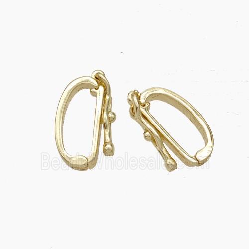 Copper Clasp Gold Plated