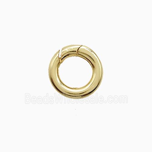 Copper Clasp, Gold Plated