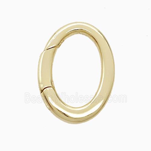 Copper Clasp, Gold Plated