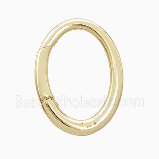 Copper Pendant Pave Zircon, Gold Plated