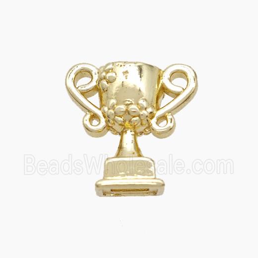 Copper Trophy Cup Pendant Gold Plated