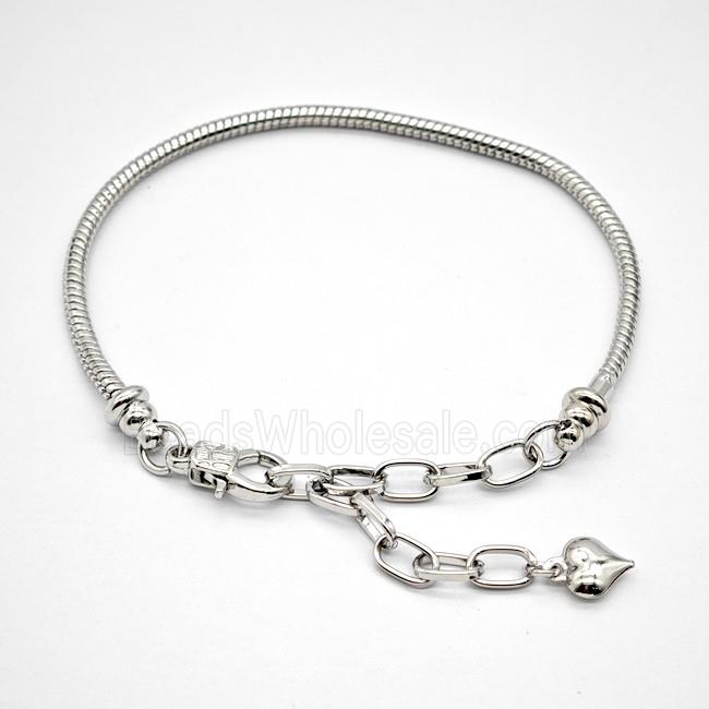 Copper Bracelet Adjustable Platinum Plated