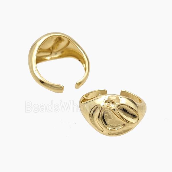 Copper Rings Gold Plated