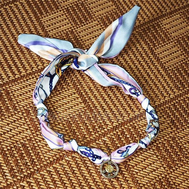 Polyester Fabric Necklace With Sun