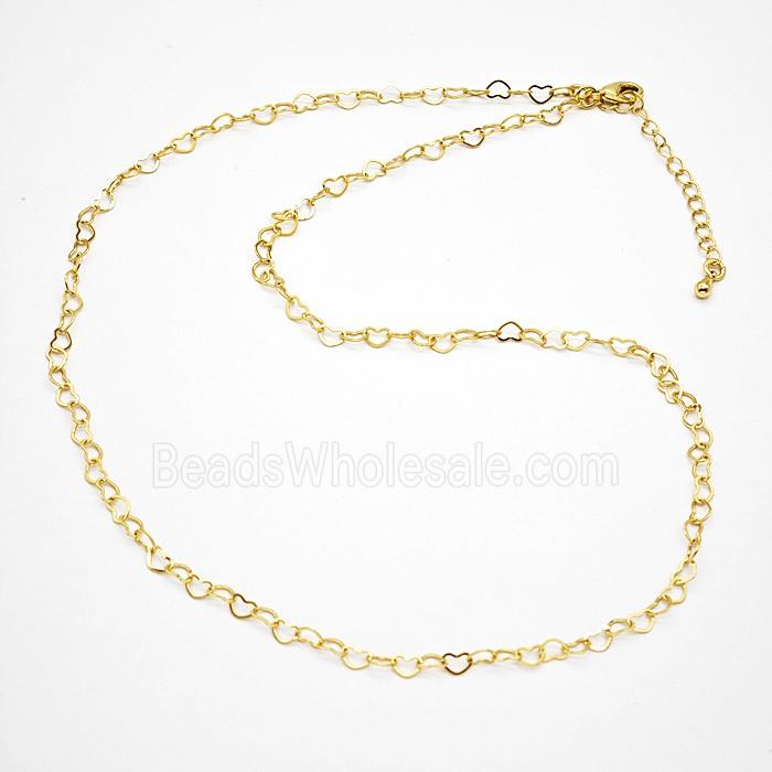 Copper Necklace Chain Gold Plated