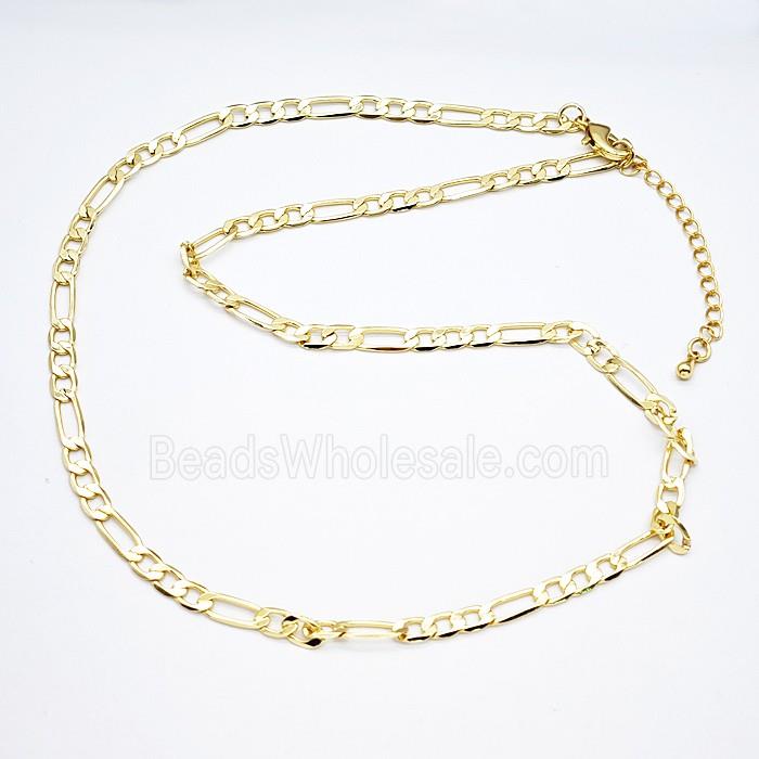 Copper Necklace Chain Gold Plated