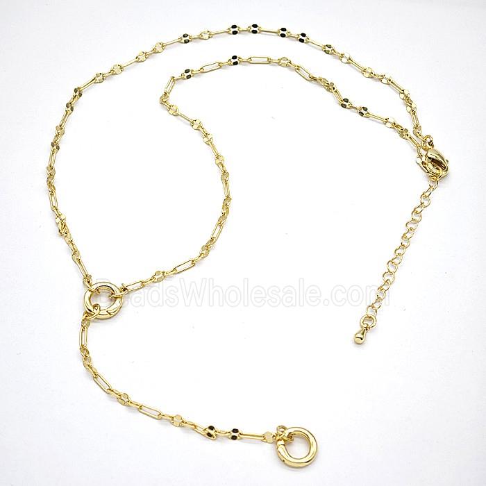 Copper Necklace Chain Gold Plated