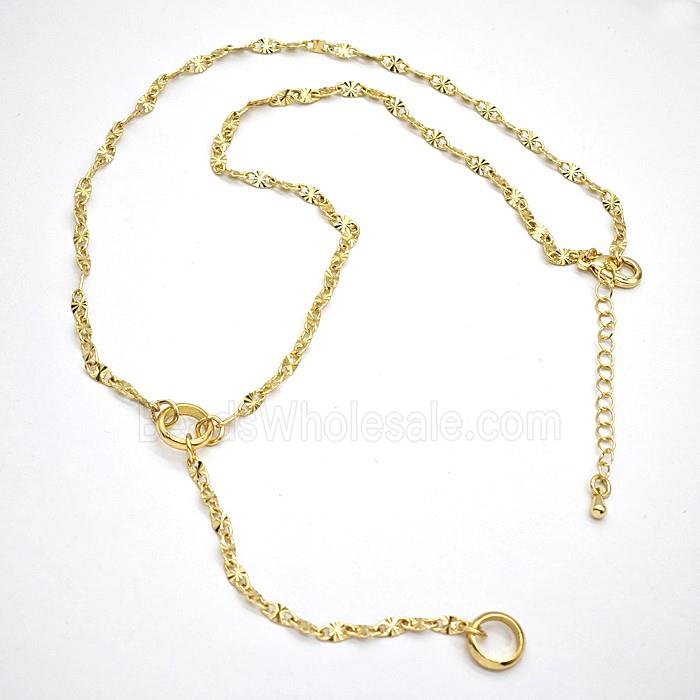 Copper Necklace Chain Gold Plated