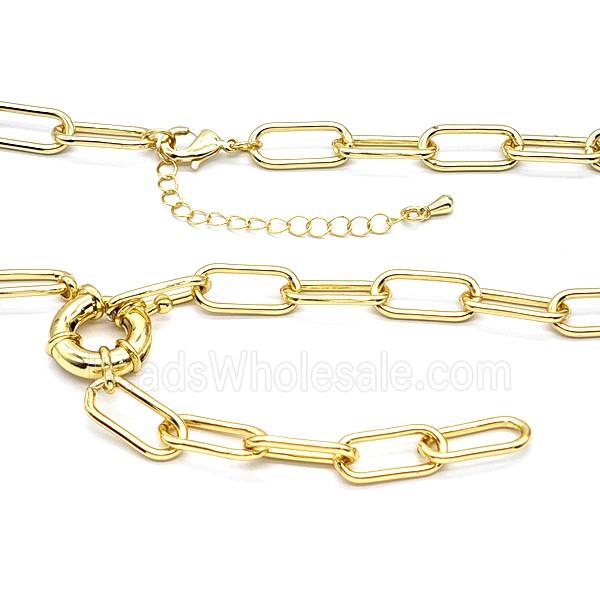 Copper Necklace Chain Gold Plated