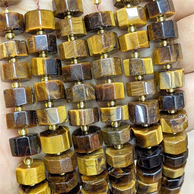 Natural Tiger Eye Stone Heishi Spacer Beads A-Grade