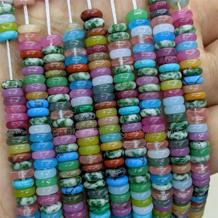 Mix Gemstone Heishi Beads Dye