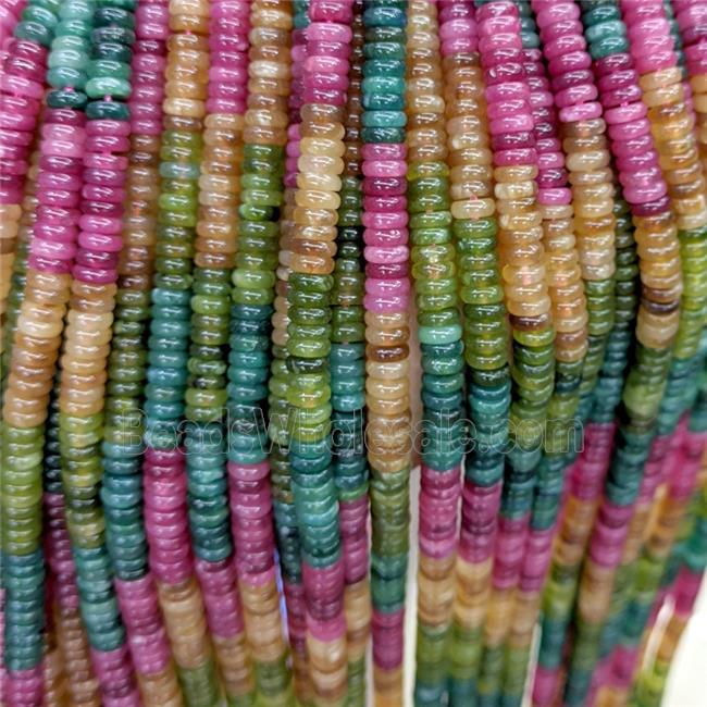 Jade Heishi Beads Dye Multicolor