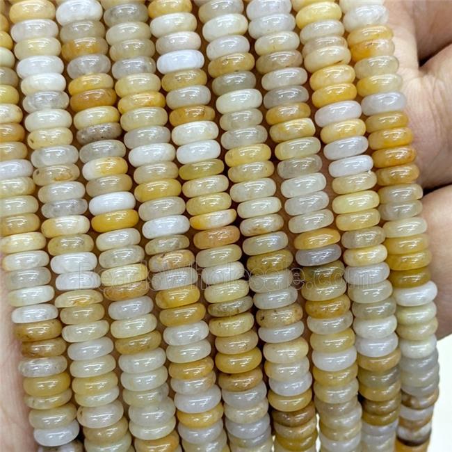 Natural Yellow Aventurine Heishi Beads