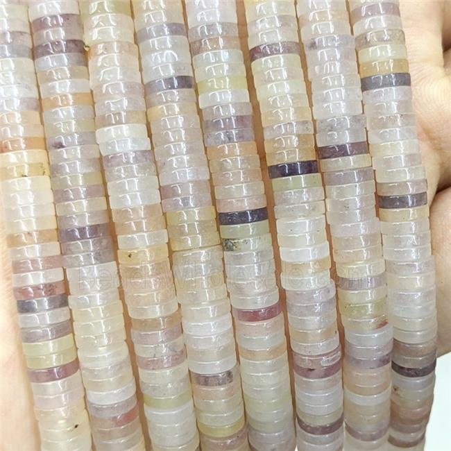Violet Aventurine Heishi Beads