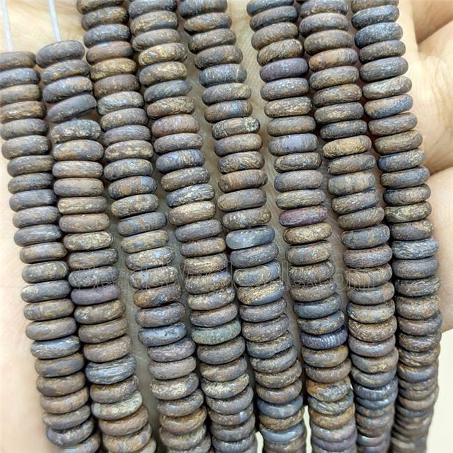 Bronzite Heishi Beads Matte