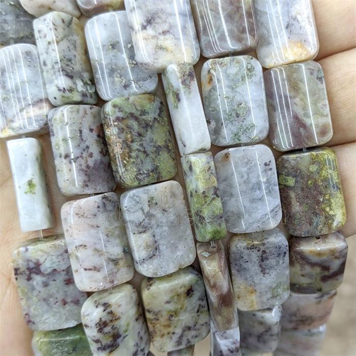 Natural Agate Rectangle Beads
