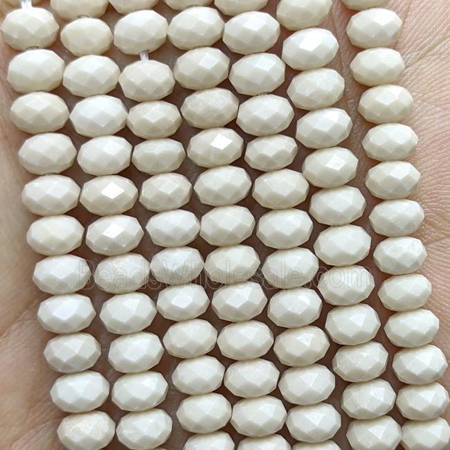 River Jasper Beads Faceted Rondelle