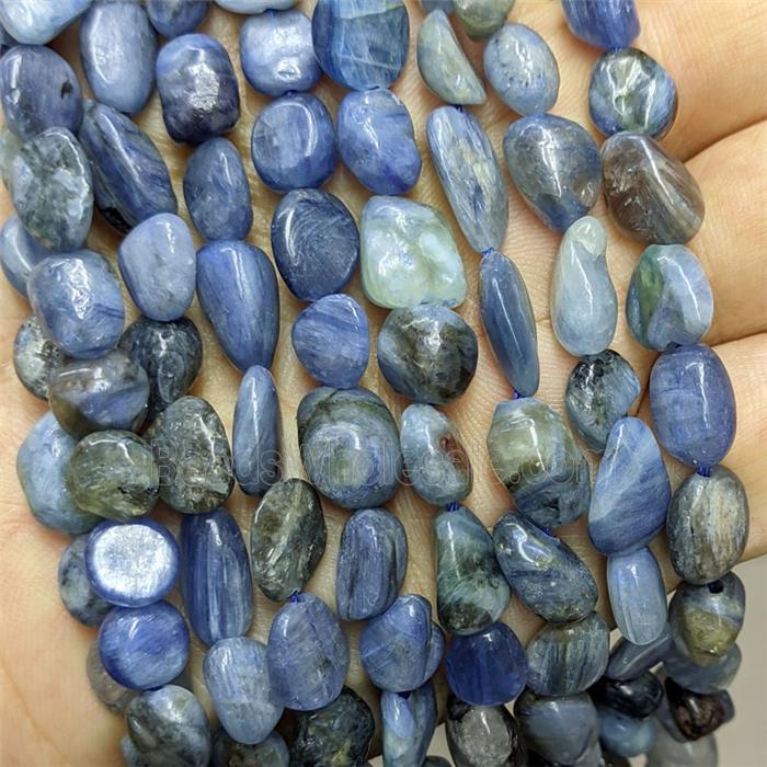 Natural Kyanite Chip Beads Freeform