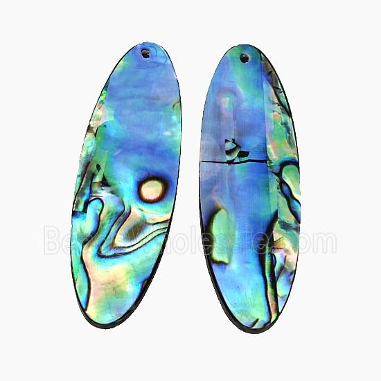 Abalone Shell Oval Pendant
