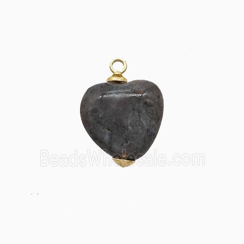 gemstone Pendant, gold plated