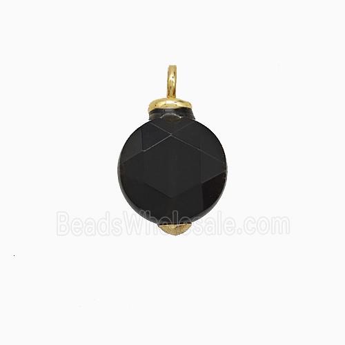 gemstone Pendant, gold plated