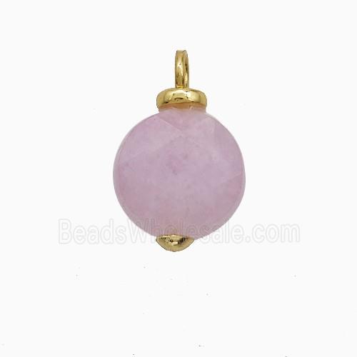 gemstone Pendant, gold plated