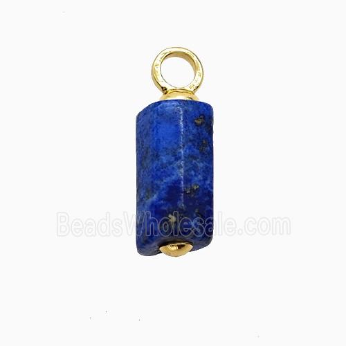 gemstone Pendant, gold plated