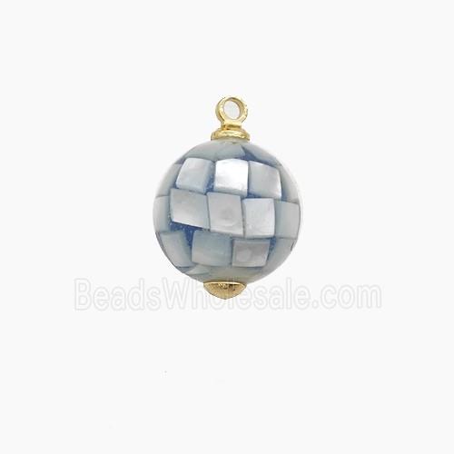 Shell Round Pendant