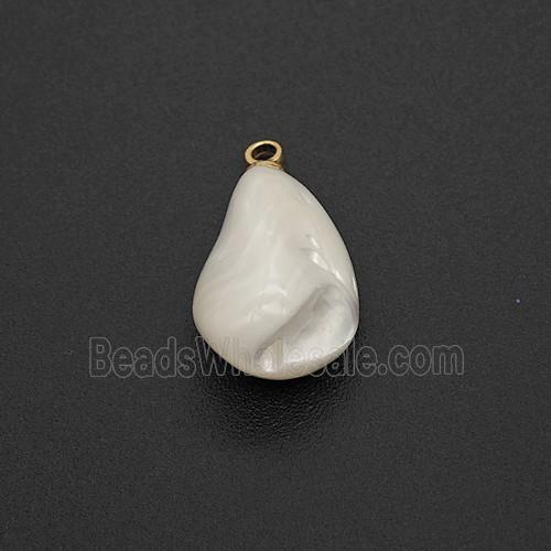 MOP Shell Teardeop Pendant