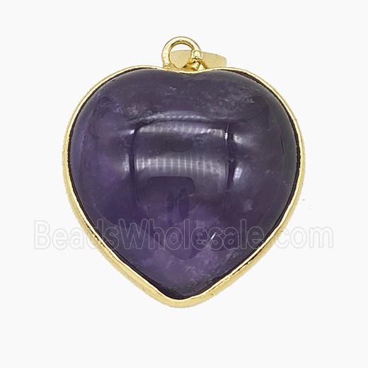 Gemstone Pendant, Gold Plated