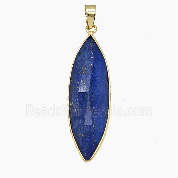 Gemstone Pendant, Platinum Plated