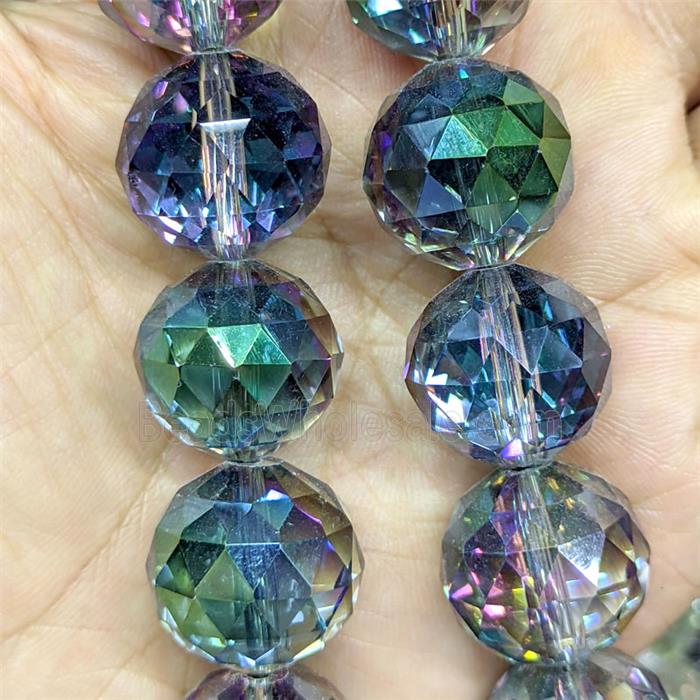 Crystal Glass Beads Faceted Round