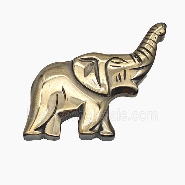 Hematite Elephant Decoration No-Hole