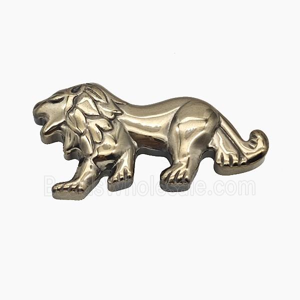 Hematite Lion Decoration No-Hole