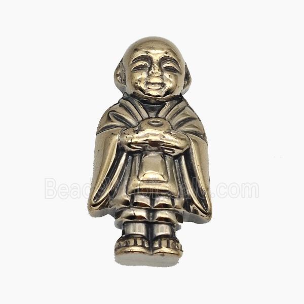 Hematite Buddha Decoration No-Hole