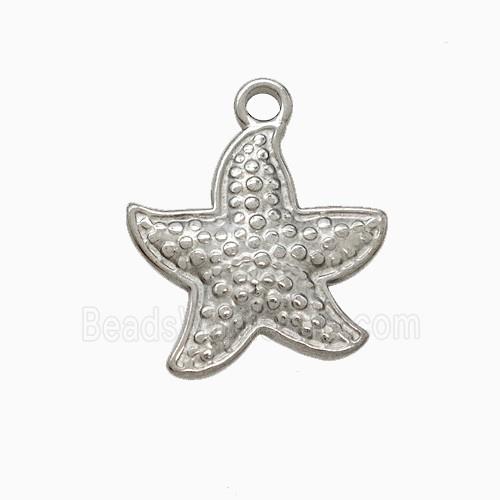 Stainless Steel Pendant, Platinum plated