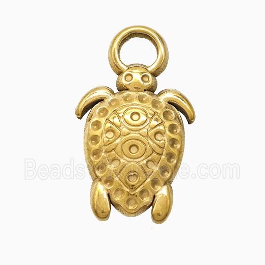 Stainless Steel Pendant, Platinum plated