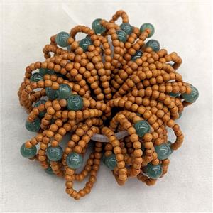 Sandalwood Rings Stretchy, approx 3mm, 18mm dia [BR11323]