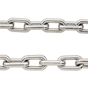 Alloy Chain Platinum Plated, approx 9-16mm [CH11118]