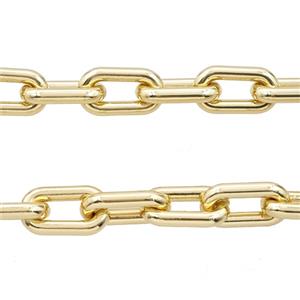 Alloy Chain Gold Plated, approx 9-16mm [CH11119]