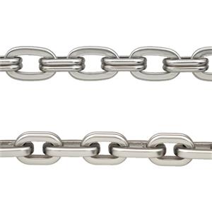 Alloy Chain Matte Silver, approx 7-11mm, 8-13mm [CH11124]