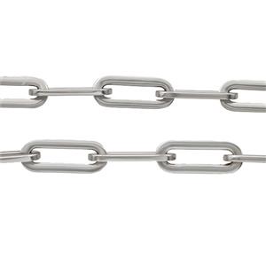 Alloy Chain Matte Silver, approx 9-23mm [CH11136]