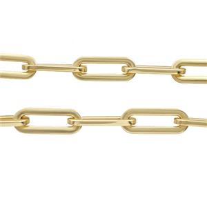 Alloy Chain Matte Gold, approx 9-23mm [CH11137]