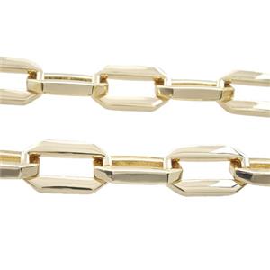Alloy Chain Gold Plated, approx 13-22mm [CH11151]