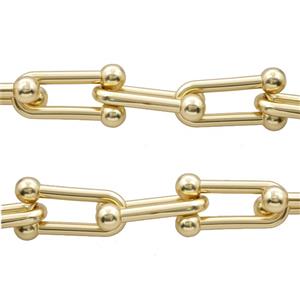Alloy Chain Matte Gold, approx 18-33mm [CH11157]