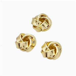 Copper Spacer Beads Gold Plated Rondelle, approx 8mm [FD19633]